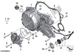 couvercle de carter moteur, droite