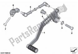 External gearshift parts/Shift lever