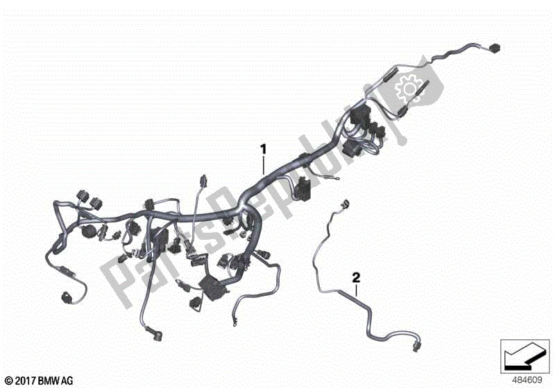 Alle onderdelen voor de Hoofdbedrading van de BMW G 310 GS K 02 2016 - 2020