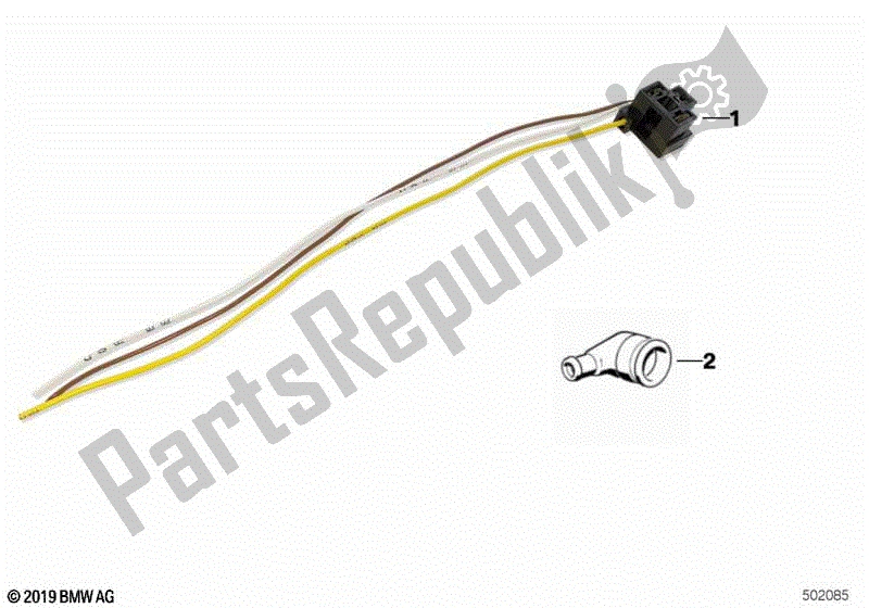 Alle onderdelen voor de Reparatie Connector, Koplamp van de BMW G 310 GS K 02 2016 - 2020