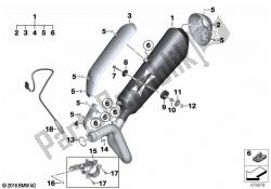 EXHAUST SYSTEM PARTS WITH MOUNTS