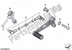 External gearshift parts/Shift lever