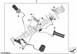 Heated handlebar grips