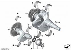 Crankshaft / counterbalance shaft