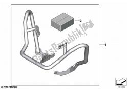 Engine protection bar