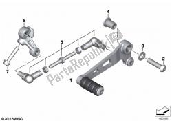 External gearshift parts/Shift lever