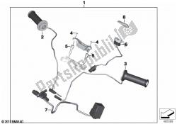 Heated handlebar grips