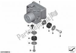 Pressure modulator ABS