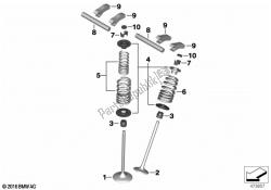 TIMING GEAR - INTAKE VALVE/EXHAUST VALVE