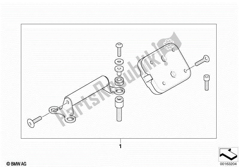 Todas las partes para Piezas De Montaje, Navegador Bmw de BMW G 650 Xchallenge K 15 2006 - 2007