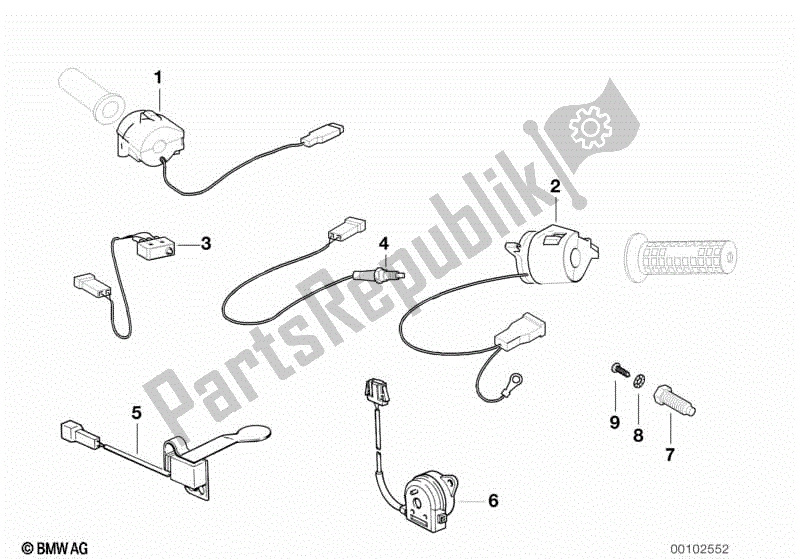 Todas las partes para Cambiar de BMW G 650 Xchallenge K 15 2006 - 2007