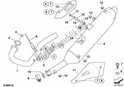 EXHAUST SYSTEM PARTS WITH MOUNTS