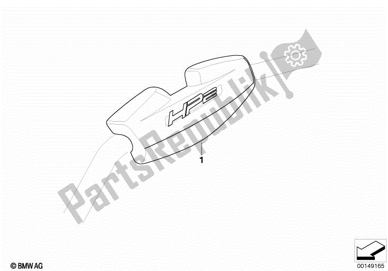 Todas las partes para Protección Contra Impactos de BMW G 650 Xcountry K 15 2007 - 2008