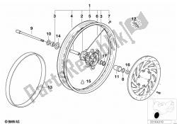 Spoke wheel front