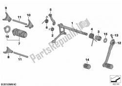 Pièces de changement de vitesse de transmission à 5 vitesses