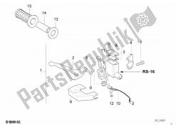 Handbrake lever