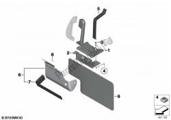 porta-bateria / isolamento térmico