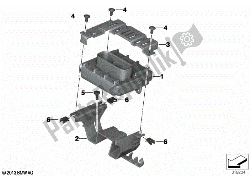 Todas las partes para Unidad De Control Bms-c / E de BMW G 650 GS R 131 2008 - 2010