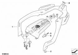 Handle with luggage support