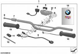 Heated handlebar grips