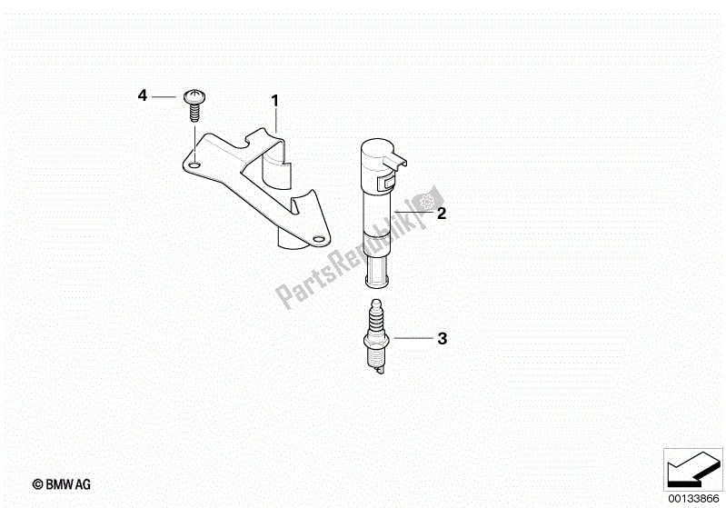 Todas las partes para Sistema De Encendido de BMW G 650 GS R 131 2008 - 2010