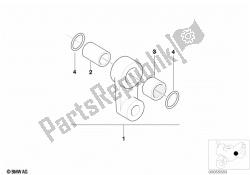 Rear swing arm radius rod