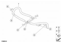 tubo para soporte de tapa embellecedor