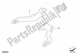 Brake pedal and shift lever, milled