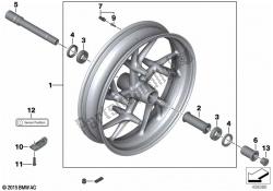 CAST RIM, FRONT