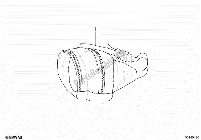 Todas las partes para Riñonera de BMW HP2 Megamoto K 25 H 20 2007 - 2008