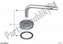 Safety screw for oil filler neck