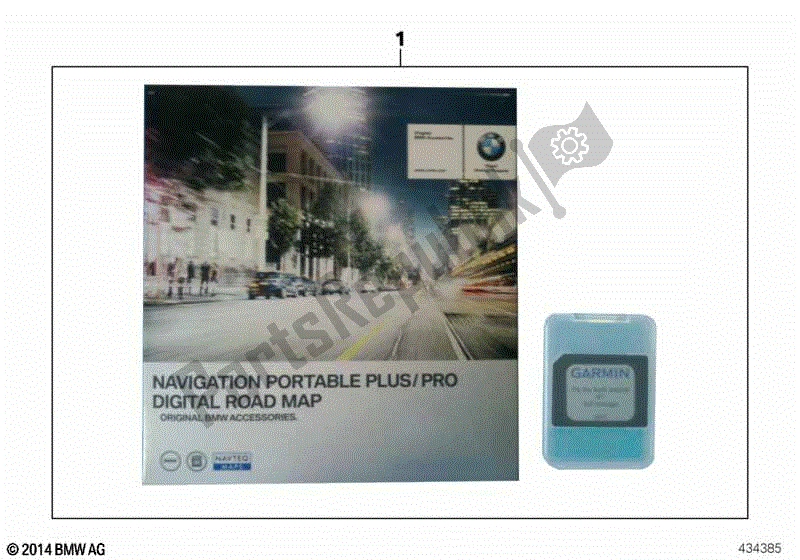 Toutes les pièces pour le Carte Routière De Navigation Sd du BMW HP2 Megamoto K 25 H 20 2007 - 2008