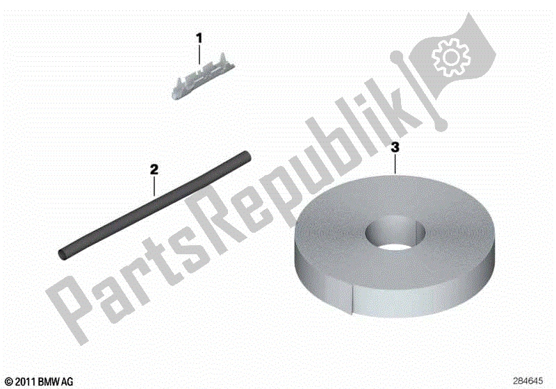 Todas las partes para Sep.components Reparación Del Arnés De Cableado de BMW HP2 Megamoto K 25 H 20 2007 - 2008