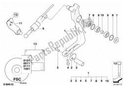 External gearshift parts/Shift lever