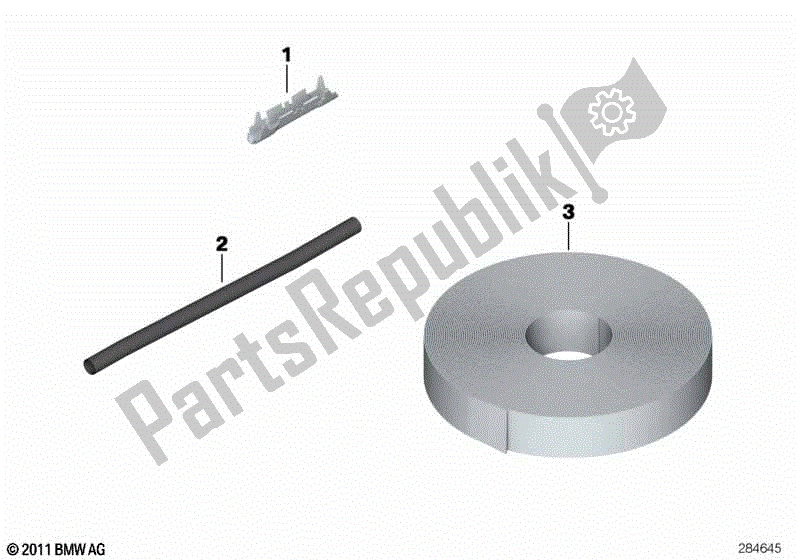 Todas las partes para Sep.components Reparación Del Arnés De Cableado de BMW HP2 Sport K 29 20 2008 - 2010