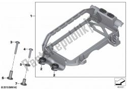 Bracket, control unit