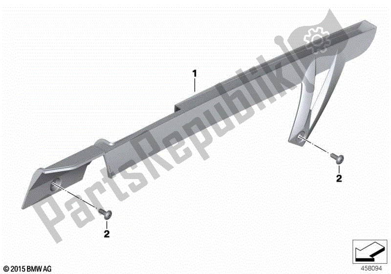 Alle onderdelen voor de Kettingkast van de BMW HP4 K 42 40 2012 - 2014