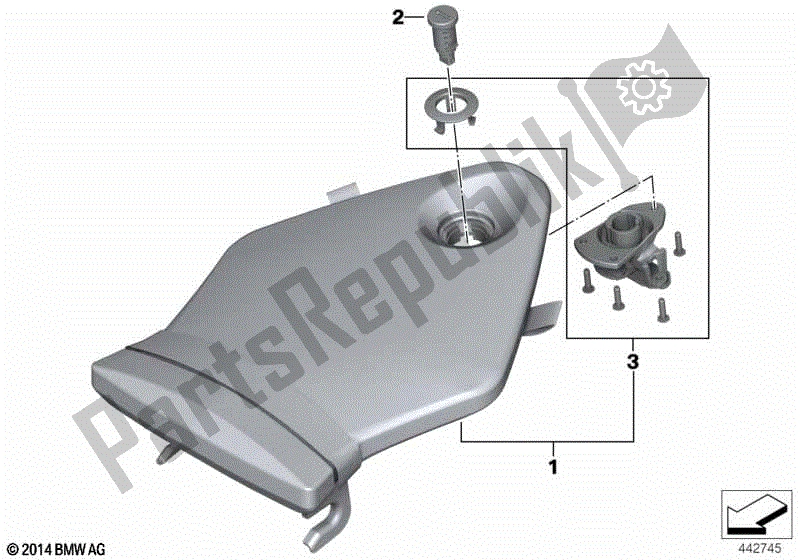 Toutes les pièces pour le Siège Passager Confort du BMW HP4 K 42 40 2012 - 2014