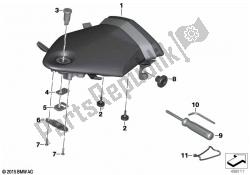 Dual seat-tail part