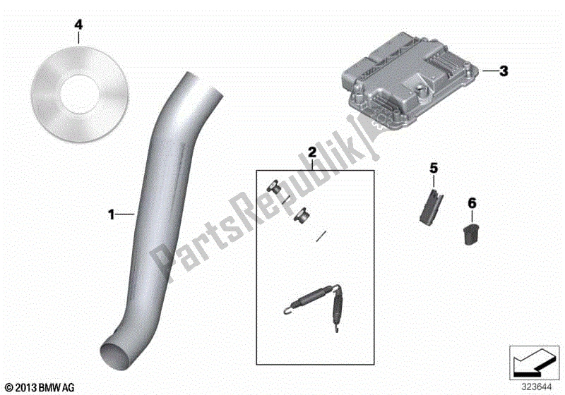 Toutes les pièces pour le Kit De Puissance De Course Hp du BMW HP4 K 42 40 2012 - 2014