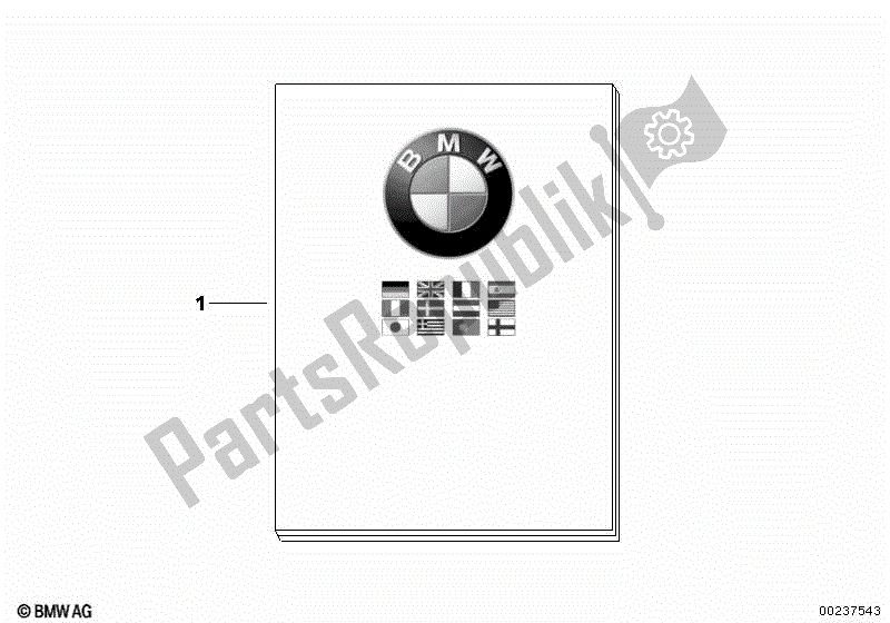 Alle onderdelen voor de Bedieningsinstructies, Alarmsystemen van de BMW HP4 K 42 40 2012 - 2014