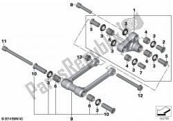 Pivot assembly components