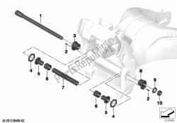 Rear swing arm bearing