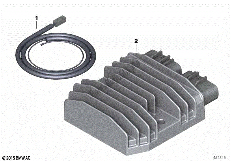 Toutes les pièces pour le Instructions De Réparation, échange De Régulateur du BMW HP4 K 42 40 2012 - 2014