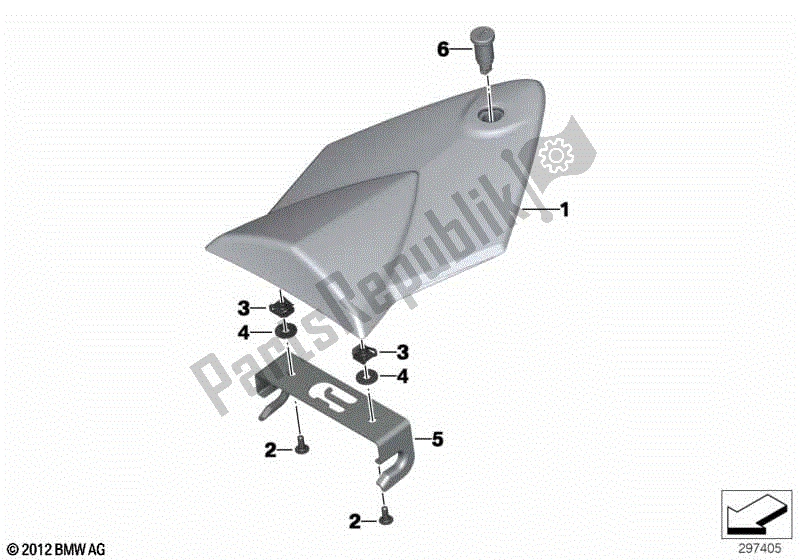 Toutes les pièces pour le Housse De Tabouret du BMW HP4 K 42 40 2012 - 2014