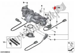 boîtier de papillon assy