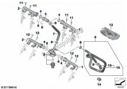 Valves/Pipes of fuel injection system