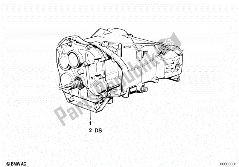 Toutes les pièces pour le Transmission à 5 Vitesses du BMW K1  89V1 1000 1989 - 1992