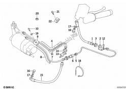 linea del freno, anteriore, abs i