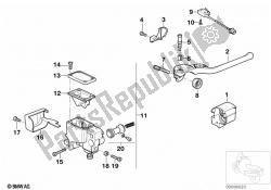 Handle unit right/single parts